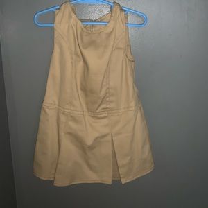 Tan school wear
